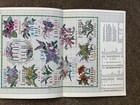 Flowers Of The Month Cross Stitch Chart By Nancy Rossi  2008 Leisure Arts