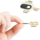 3pcs Ultra Thin Webcam Camera Cover Slide Privacy Shutter For Laptop Computer Ta