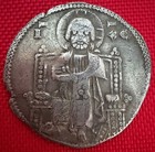 Medieval Silver Coin Venetian Grosso Matapan Doge Reniero Zeno 1252-1268  241