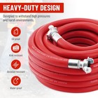 3 4 Inch X 50 Feet Red Rubber Pneumatic Hose Assembly For Jack Hammers  Air Tool