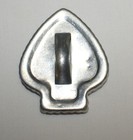 Vtg Cookie Cutters Heart Diamond Spade Club Poker Cards Bridge St Valentines Day