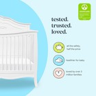Davinci Fiona 4-in-1 Convertible Crib In White  Greenguard Gold Certified