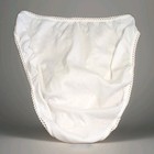 Warners High Cut Lace White Panties Vintage Sz 8 90s