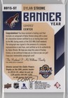 2016 Sp Game Used Edition Banner Year Draft 2015 Dylan Strome Rookie Auto Rc 4gp