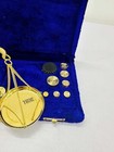 Vintage Apothecary Scales  Brass Jewellery Scales  Boxed Apothecary Scales 