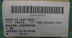 Cmc Electronics 598-351421-001 Converter Holder 1 2  Dia 1 4  H 6620-01-249-8521