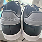 Adidas Advantage Cloudfoam  Mens Size 9  Black White Athletic Shoes Sneakers