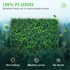 24pcs 20  X 20  Grass Wall Artificial Boxwood Panels Boxwood Hedge Uv For Fence