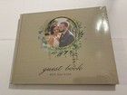 Wedding Guest Book        best Day Ever        Hardcover With Photo Frame Cover