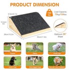 Dog Ramp Stairs 4 Step Non Slip Pet Ramp For Small Medium Dogs Cats