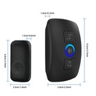 500ft Range Wireless Doorbell Plug In Chime Apartment Front Door Visitor Bell