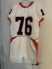 Game Worn Used Illinois Fighting Illini Football Jersey Nike Size 50  76