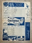 Original 1945 Ny Yankees Vs Boston Red Sox Official Program   Scorecard 