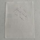 Gale Sayers Personalized Autograph