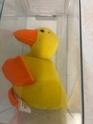 Ty Beanie Baby    quackers Authenticated No Wings 1st Gen Tush Tag Beautiful