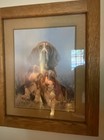 Linda Picken Artist Signed numbered Print Bassett Hound Dogs Artwork Painting