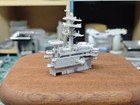 3d Printed 1  350 700 Uss Ronald Reagan Island For  Cvn-76 Unpainted