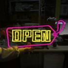 Led Open Sign Bright Neon Light Large For Restaurant Bar Pub Shop Store Business