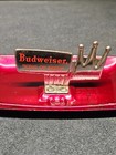 Vintage Rare Budweiser  king Of Beers  Metal Ashtray