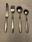 4 Piece John Deere Silverware Vintage Place Setting Flatware - Fork Spoons Knife