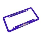 Dukes Of Hazzard  meet Me At The Boars Nest  License Plate Frame