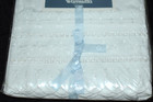 Rare Vintage Wamsutta Supercale Plus 50 50 Eyelet Lace King Pillowcase Pair