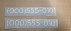 Custom Text Decal Car Truck Lettering Business Name Number Vinyl Sign Decals 2 0