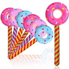 6 Pcs Giant Donut Lollipop Inflatables 33  Birthday  Classic Color