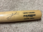 Julio Rodriguez Game Used Signed Cracked Bat Seattle Mariners Psa Dna Certified