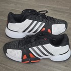 B0 Adidas Barricade Team 2 Men s Tennis Shoes 11 White Black Red