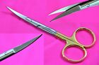 Premium German Supercut Tc Iris Scissors 4 5 curved Surgical Dental Instruments 