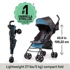 3dmini Lightweight Umbrella Convenience Stroller  Gray