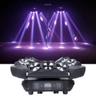 240w Rgb Spider Moving Head Light 9 Led Dmx Stage Dj Disco Party Beam Lighting