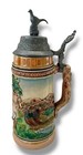 Allentown Pa Neuweiler Beer Stein Pheasant Germany Mug Louis F Neuweiler Sons