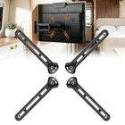 Tv Mount Extension Bracket Kit  Vesa Adapter Arms For 32-55in Tvs   4 Steel