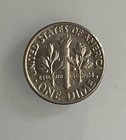 1985-p Roosevelt Dime     Rim Error     Raised Edge    philadelphia Mint    vintage Coin
