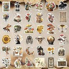 300 Pcs Vintage Stickers  Junk Journal Supplies  Cute Stickers For Journaling Su
