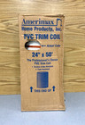 Amerimax Home Products Trm Coil 24inx50ft Brt Wht Pvc 6912458   box Damage  