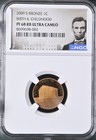 2009 S Bronze Lincoln 1   Set Pf 68 Rb Ultra Cameo  lincoln Label 