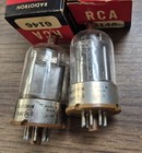  2  6146  Rca Vacuum Tube  Vintage Radio unable To Test  Pre-owned