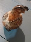 Vintage Quail Partridge Ceramic Pottery Figurine 3  Made In Japan