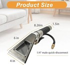 Upholstery Extractor Tool Hand Wand Carpet Cleaner Detailing View Window