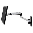 45-243-026 Ergotron Lx Wall Monitor Arm Vesa Mis-d 7   25 Lbs - Polished Aluminum