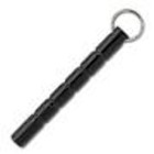 8188 - Set Of 2 Kubaton Key Ring Flat Black  86 