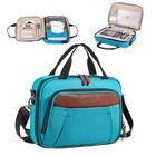 Large Bible Cover - Case For Men   Women - Carrying Case Style B-teal Medium