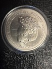 1972 Cayman Island  25 Silver Coin Queen Elizabeth Wedding Anniversary 