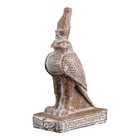 Unique Antique Ancient Egyptian Statue Of God Horus Bird Sky With Winged Isis