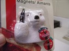 Nos Vintage 1997 Coca-cola Magnet Coca-cola Polar Bear 3 1 4 