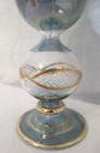 Vintage Egyptian Blown Glass Perfume Bottle With Stopper