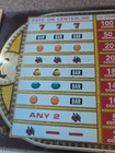 Slot Machine Award Glass 3 Coins Casino  777 Bar Cherries Las Vegas Strip Gamble